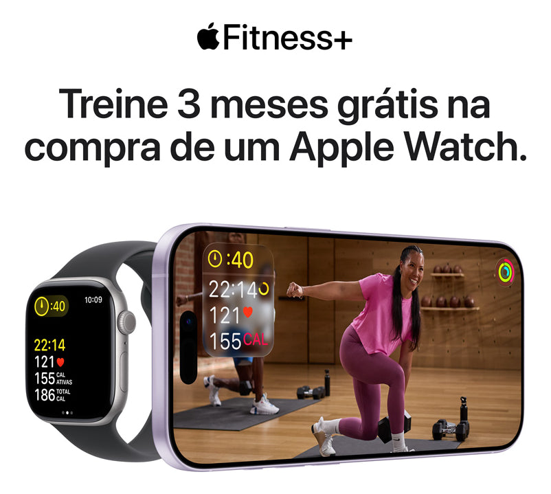Apple Watch Series 11 GPS + Cellular - Caixa preta brilhante de alumínio – 46 mm - Imagem 9